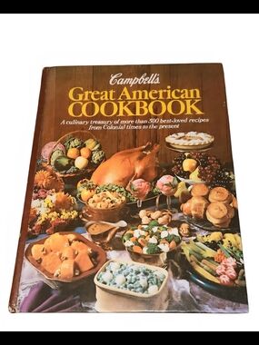 Campbell's Great American Cookbook Vtg Hardcover Illustrated